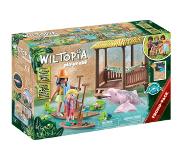 Playmobil Wiltopia - Peddelen met de rivierdolfijn