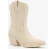 Blue Box lage dames western boots crème maat 39