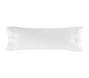 Happy Basics Kussensloop Evelien | Happy Basics katoen wit 45x110x0.2 cm kussenslopen | NADUVI