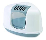 Savic Kattentoilet Nestor Corner - Lichtgrijs / Wit