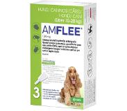 Krka amflee spot on hond 10-20 kg 134 mg 3 pip