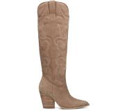 Sacha suède cowboylaarzen beige Dames | Maat: 36