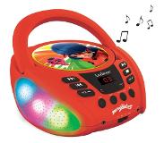 Lexibook Miraculous Bluetooth CD Spieler mit Lichteffekten