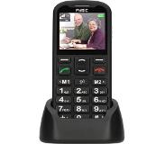 Lenco Fysic - Senioren Mobiele Telefoon met 4G - Grote Toetsen - Met Simkaart geleverd - Big button GSM
