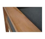 Lesli Living Loungebank teak 180 cm incl. kussen Lesli LivingLesli Living