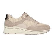 Tamaris Beige Veterschoenen Leer 39