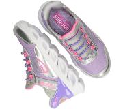SKECHERS Slip Ins Flex Glide Sneaker Zilver/paars | Maat: 29