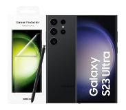 Samsung Galaxy S23 Ultra 5G bundel - 512GB - Phantom Black met Originele Screenprotector