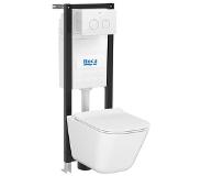 Roca Inbouwreservoir Set Cassandra | Soft-close Toiletzitting