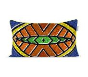 HF Living Kussenhoes Kiteng | HF Living katoen multicolour 30x50 cm kussenhoezen | NADUVI