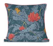 HF Living Kussenhoes Acanthus | HF Living katoen blauw 50x50 cm kussenhoezen | NADUVI