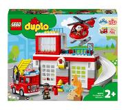 LEGO 10970 LEGO DUPLO Brandweerkazerne en Helikopter
