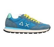 Sun68 Heren Lage Sneakers TOM SOLID NYLON MEN - Blauw - Maat 42