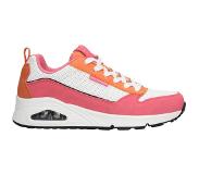SKECHERS Uno Sneaker Wit/roze/oranje | Maat: 37