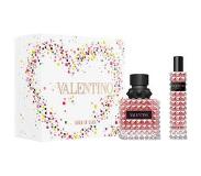 Valentino Damesgeuren Donna Born In Roma Cadeauset Eau de Parfum Spray 50 ml + Travel Spray 15 ml 1 Stk.