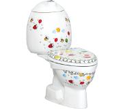 Creavit Staand Kindertoilet Creavit Flower Muur Aansluiting (Exclusief Zitting)