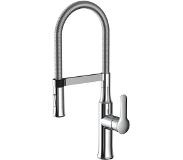 Sapho Keukenmengkraan Sapho Jessy 1-hendel 50.5 cm met Uittrekbare Spray Chroom