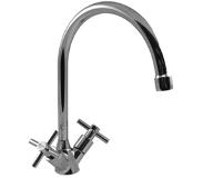 Ideal standard 1 gats keukenkraan tweeknops chroom
