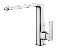 Sapho Keukenmengkraan Sapho Mixona 1-Hendel Uitloop Recht 22.4 cm Chroom