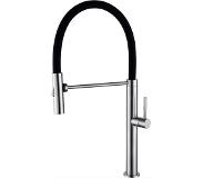 Allibert Keukenkraan Met Handdouche Allibert LUGO 35mm Zwart Chroom