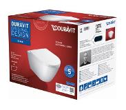 Duravit Hangend Toilet Set Duravit D-Neo SoftClose 370x400mm Wit