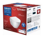 Duravit Hangend Toilet Set Duravit D-Neo Compact SoftClose 370x400mm Wit