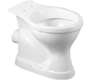 Boss & Wessing Toiletpot Staand Boss & Wessing Aqua Muur Aansluiting Wit