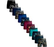 Muchachomalo Boxershort Muchachomalo Men Golden Print Solid (12 Pack)-M