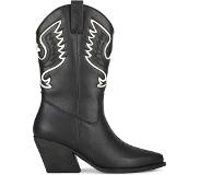 POSH by Poelman BIBI Dames Laarzen -Zwart met combinatie - Maat 36