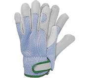 Talentools - Werkhandschoenen - Geitenleer -Blauw - Maat L
