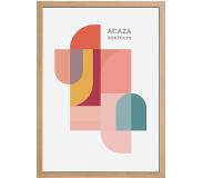 Acaza Fotokader - Fotolijst - 50x70 Cm - Mdf Hout - Lichte Eik