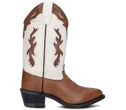 Bootstock Meisjes Cowboylaarzen Twist - Cognac - Maat 36