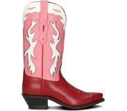 Bootstock Dames Cowboylaarzen Velvet Cake Women - Roze - Maat 38