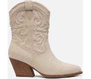 PS Poelman Cowboylaarzen Posh beige Pu Maat 41