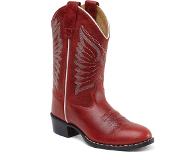 Bootstock Meisjes Cowboylaarzen Mary - Rood - Maat 33