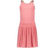Like Flo Meisjes jurk rib - Flamingo. Maat 134
