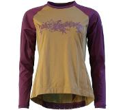 Zimtstern PureFlowz LS Shirt Women, bruin/rood S 2023 MTB & Downhill jerseys