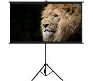 vidaXL Projectiescherm met statief 16:9 90''