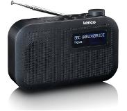 Lenco PDR-016BK - Draagbare DAB+/FM radio met Bluetooth - zwart