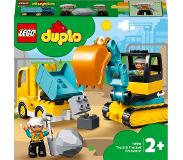 LEGO Duplo - Truck & Graafmachine met rupsbanden (10931)