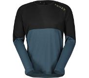 SCOTT Trail Tuned LS - Fietsshirt - Heren Black / Aruba Green S