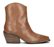 Via vai Dames Cowboylaarzen Eveline - Cognac - Maat 36