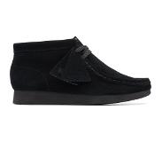 Clarks - Kinderen - WallabeeBootO - G - Zwart - maat 4,5