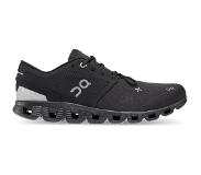 ON Heren Cloud X 3 Schoenen (Maat 44.5, Zwart)