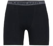 Icebreaker - Anatomica Long Boxers - Merino-ondergoed XXL, zwart