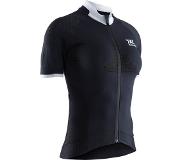 X-Bionic Invent 4.0 Bike Race Zip Shirt Short Sleeves for Women - opal black/arctic white