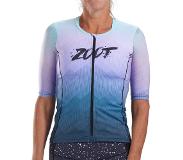 Zoot Ltd Tri Aero Short Sleeve Jersey Rood,Oranje M Vrouw