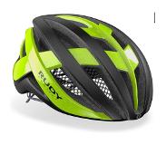 Rudy project Venger Reflective Road Helm, geel/zwart S | 51-55cm 2023 Racefiets helmen