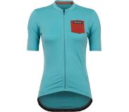 Pearl Izumi Expedition Jersey met korte mouwen Dames, turquoise M 2022 Wielershirts