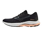 Mizuno Wave Rider 26 Wide Women's Running Shoes - Odyssey Gray / Quicksilver / Salmon